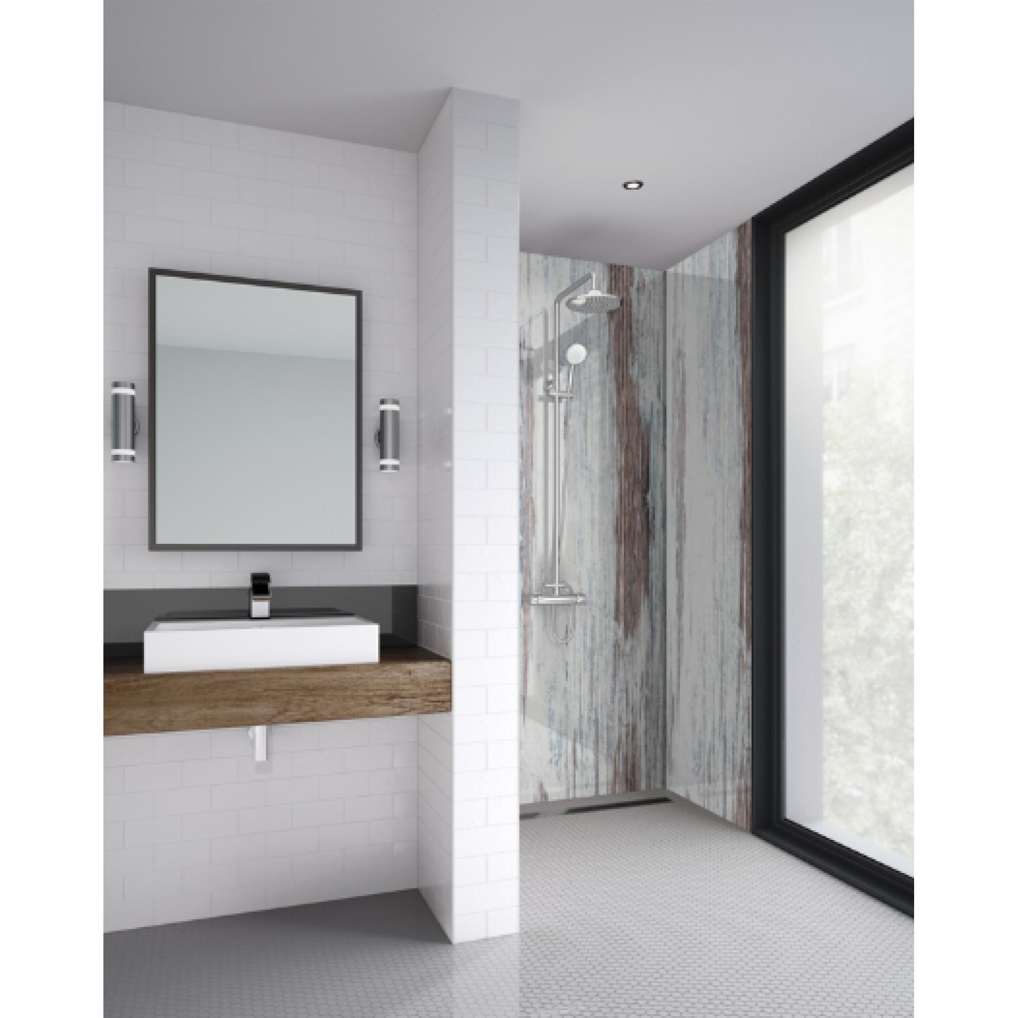 Painted Wood Bathroom & Shower Wall Panel | Wetwall