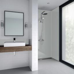 Light Grey Acrylic Shower Panel
