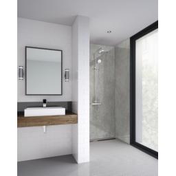 Dark Stone Bathroom Shower Panel