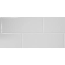 White Tile Bathroom Shower Panel