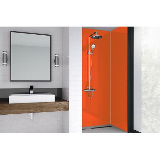 Sunset Acrylic Shower Panel 4mm Gloss or Matt
