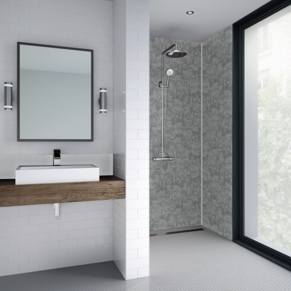Modern Stone Bathroom & Shower Wall Panel | Wetwall