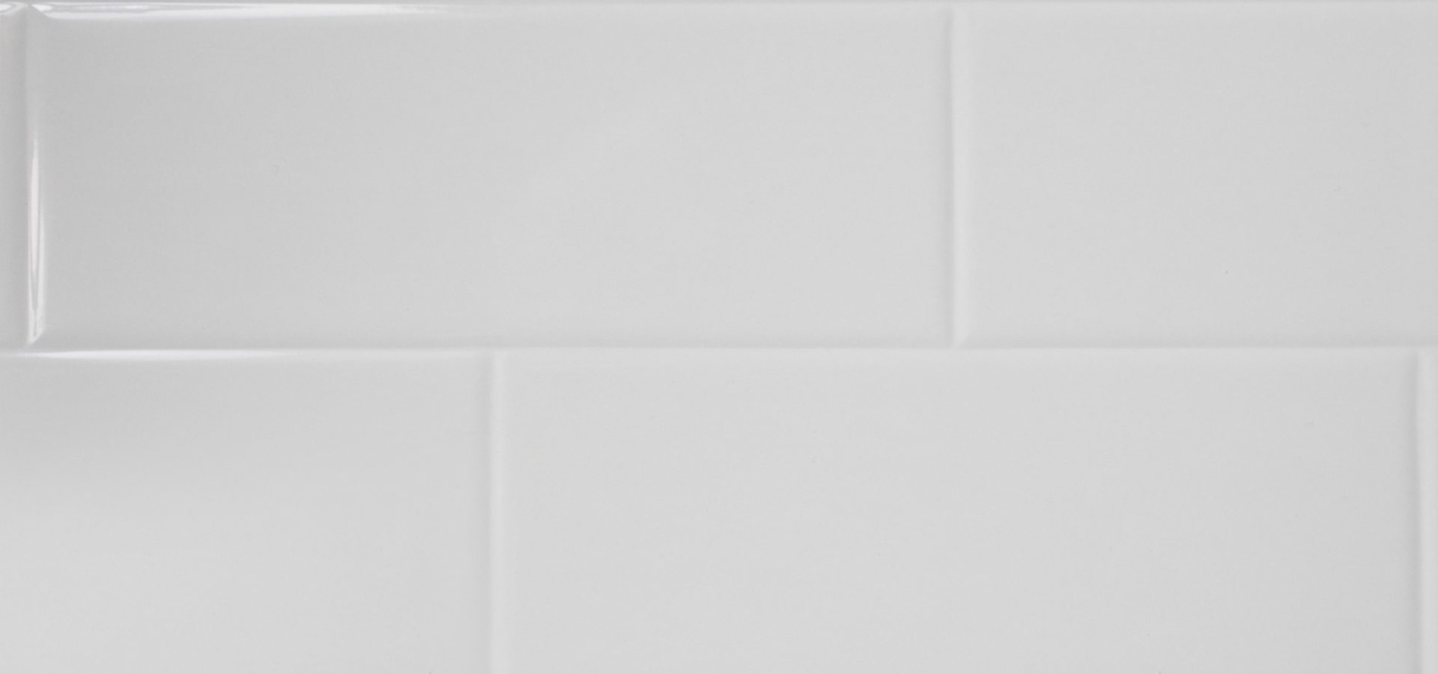 White Tile Effect Composite Panel 2.4m x 1.2m Wetwall