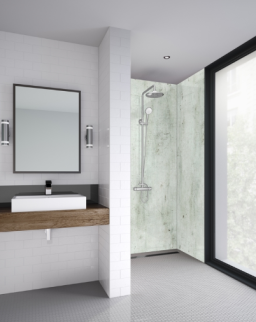 Cream Stone Bathroom Shower Panel