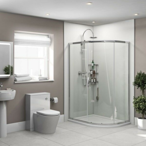 Shower Wall Panel White GLOSS Wet Wall Splashpanel UK’s STRONGEST PVC BOARDS 