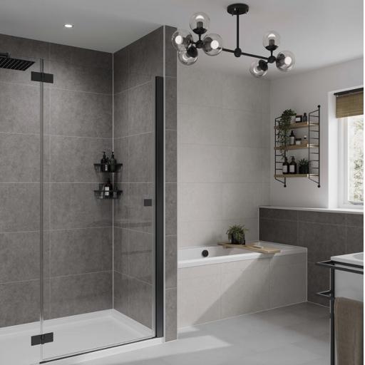 Grey Mineral Bathroom & Shower Wall Panel