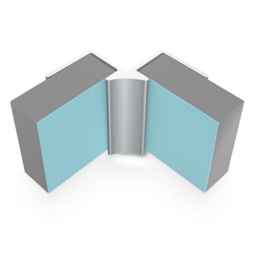Aluminium Internal Corner Profile