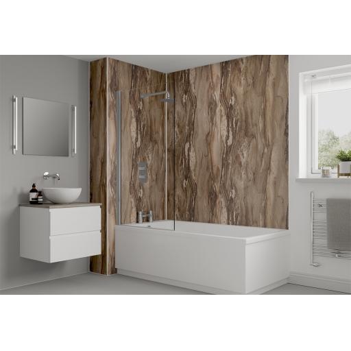 Dolce Macchiato Bathroom & Shower Wall Panel