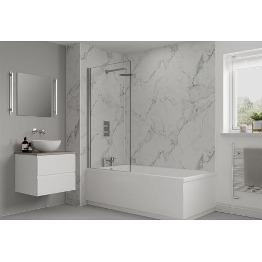 Calacatta Marble Bathroom & Shower Wall Panel